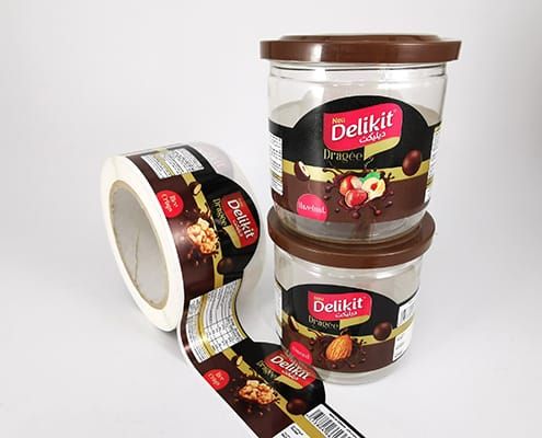 طباعه الاستيكر الرول ب جميع الخامات والمقاسات مع توب استيكر جوده المنتج عليك وشكل المنتج علينا